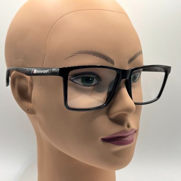 New Men's Designer Eyeglass Frames BMW Motorsport BS5003Black57/16/145
